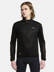 Craft Kurtka kolarska "Pro Aerolight Hydro" w kolorze czarnym rozmiar: XL. Czarne kurtki outdoor i hardshell Craft, m, bez wzorów, z materiału, bez kaptura. Za 268.95 zł.