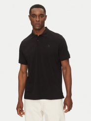 The North Face Polo Essential NF0A8C1P Czarny Regular Fit. Czarne koszulki polo The North Face, m, bez wzorów, z bawełny, bez kołnierzyka, bez ramiączek. Za 149.99 zł.