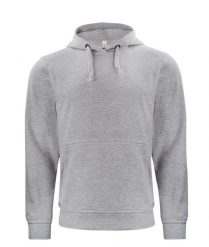 Clique Basic Hoody bluza z kapturem unisex szary melanż – grey melange. Szare bluzy z kapturem CLIQUE, s, bez wzorów, z bawełny, z kapturem. Za 173.55 zł.