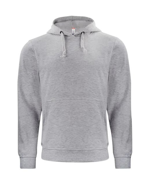 Clique Basic Hoody bluza z kapturem unisex szary melanż – grey melange. Szare bluzy z kapturem CLIQUE, s, bez wzorów, z bawełny, z kapturem. Za 173.55 zł.