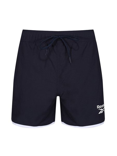 Reebok Szorty kąpielowe "Lloyd" w kolorze granatowym rozmiar: M. Niebieskie kąpielówki Reebok, m, bez wzorów. Za 69.95 zł.