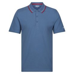 Koszulka Polo Męska Forley. Fioletowe koszulki polo Regatta, m, bez wzorów, bez kołnierzyka, bez ramiączek, trekkingowe. Za 52.99 zł.