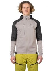 Hannah Kurtka funkcyjna "Tariq" w kolorze beżowo-antracytowym rozmiar: XL. Brązowe kurtki outdoor i hardshell Hannah, xl, bez wzorów, z materiału, bez kaptura. Za 295.99 zł.