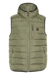 Chiemsee Kurtka pikowana w kolorze khaki rozmiar: M. Brązowe kurtki Chiemsee, m, bez wzorów, bez kaptura. Za 168.06 zł.
