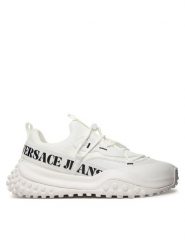 Versace Jeans Couture Sneakersy 80YA3SN2 Biały. Białe buty sportowe casual Versace Jeans Couture, bez wzorów, z jeansu, bez zapięcia. Za 1,059.00 zł.