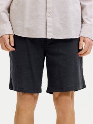 Jack & Jones Szorty materiałowe Jaiden 12293768 Czarny Relaxed Fit. Czarne szorty Jack & Jones, m, bez wzorów, z bawełny. Za 119.99 zł.