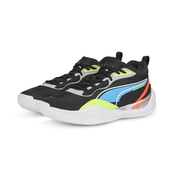 Buty halowe Puma Playmaker Pro. Czarne buty do koszykówki Puma, bez zapięcia, do koszykówki. Za 379.00 zł.