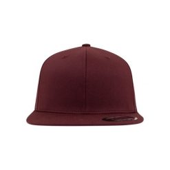 Czapka Flexfit flat visor. Brązowe czapki z daszkiem FLEXFIT, bez wzorów. Za 141.50 zł.