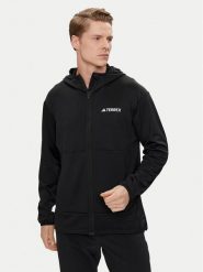 Adidas Bluza Terrex Xperior IB1832 Czarny Slim Fit. Czarne bluzy bez kaptura Adidas, m, bez wzorów, z syntetyku, bez kaptura. Za 239.99 zł.