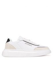 Just Cavalli Sneakersy 78QA3SBD Biały. Białe buty sportowe casual Just Cavalli, bez wzorów, ze skóry, bez zapięcia. Za 769.99 zł.