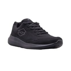 Męskie Buty Sportowe Connect OC Ze Skóry Ekologicznej. Czarne buty turystyczne Lotto, bez wzorów, z gumy, bez zapięcia, trekkingowe. Za 169.99 zł.