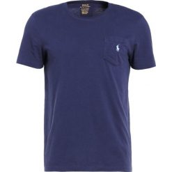 Polo Ralph Lauren CUSTOM SLIM FIT Tshirt basic newport navy. Czarne koszulki polo marki Polo Ralph Lauren, z materiału. W wyprzedaży za 149.40 zł.