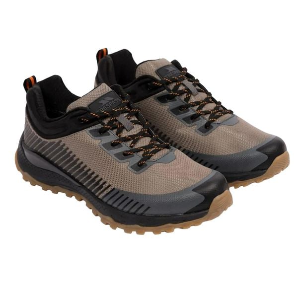 Męskie Skórzane Buty Sportowe Ford. Zielone buty turystyczne Trespass, bez wzorów, z gumy, bez zapięcia, trekkingowe. Za 535.99 zł.