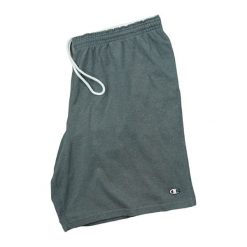 Second life - Spodenki Sportowe Mistrza - Stan bardzo dobry. Szare krótkie spodenki sportowe Champion, s, bez wzorów, z materiału. Za 80.90 zł.