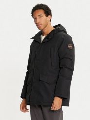Napapijri Kurtka zimowa A-Cornier NP0A4IJB Czarny Regular Fit. Czarne kurtki Napapijri, na zimę, l, bez wzorów, z syntetyku, bez kaptura. Za 849.99 zł.