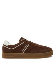 Tommy Jeans Sneakersy The Greenwich Suede EM0EM01516 Brązowy. Brązowe buty sportowe casual Tommy Jeans, bez wzorów, z jeansu, bez zapięcia. Za 279.99 zł.