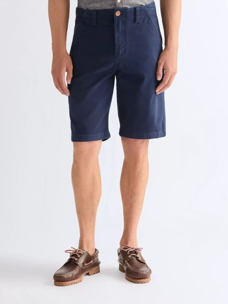 MESKIE SZORTY WRANGLER CHINO SHORTS NAVY 112377832. Niebieskie szorty Wrangler, bez wzorów, z materiału. Za 159.99 zł.