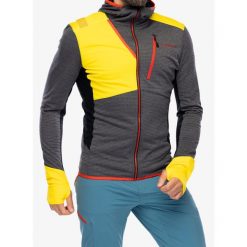 Bluza wspinaczkowa męska La Sportiva Aequilibrium Thermal Hoody. Szare bluzy La Sportiva, m, bez wzorów, bez kaptura. Za 524.99 zł.