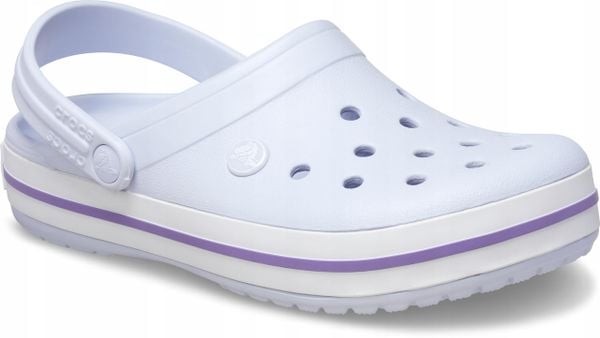 Chodaki Klapki Unisex Crocband 11016 Clog 43-44. Białe klapki Crocs, z materiału. Za 289.99 zł.