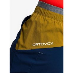 Spodenki turystyczne męskie Ortovox Piz Selva Shorts. Niebieskie szorty ORTOVOX, m, bez wzorów, sportowe. Za 377.99 zł.