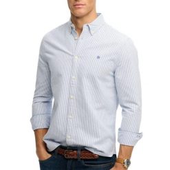 Koszula z długim rękawem Superdry Preppy Oxford. Niebieskie koszule Superdry, xl, bez wzorów, z bawełny, bez kołnierzyka, bez ramiączek. Za 278.00 zł.