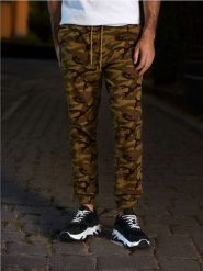 Spodnie jogger - wielobarwny. Joggery i bojówki Sinsay, m, bez wzorów, z bawełny. Za 35.99 zł.