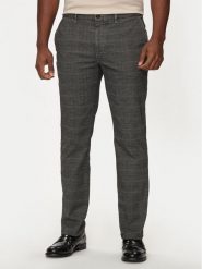 Tommy Hilfiger Chinosy Denton MW0MW35644 Szary Straight Fit. Szare eleganckie spodnie Tommy Hilfiger, m, z bawełny. Za 419.99 zł.