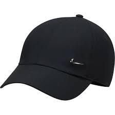 Czapka z daszkiem Nike Dri-Fit Club Unstructured Metal Swoosh. Czarne czapki z daszkiem Nike, bez wzorów. Za 99.00 zł.
