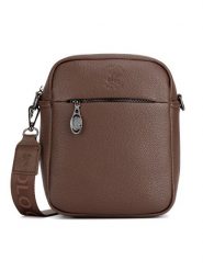 Beverly Hills Polo Club Saszetka BHPC-L-001-CCC-06 Brązowy. Brązowe saszetki i nerki Beverly Hills Polo Club, bez wzorów, z materiału. Za 149.99 zł.