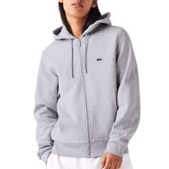 Bluza z kapturem Lacoste - Szara SH9626-CCA. Szare bluzy z kapturem LACOSTE, l, bez wzorów, z bawełny, z kapturem. Za 562.30 zł.