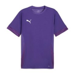 Koszulka męska PUMA T-shirt Bluzka Sportowa Treningowa DryCELL. Fioletowe t-shirty sportowe Puma, bez wzorów, z jersey, bez ramiączek, do piłki nożnej. Za 80.99 zł.