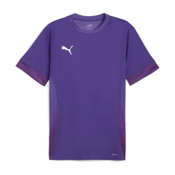 Koszulka męska PUMA T-shirt Bluzka Sportowa Treningowa DryCELL. Fioletowe t-shirty sportowe Puma, bez wzorów, z jersey, bez ramiączek, do piłki nożnej. Za 82.99 zł.