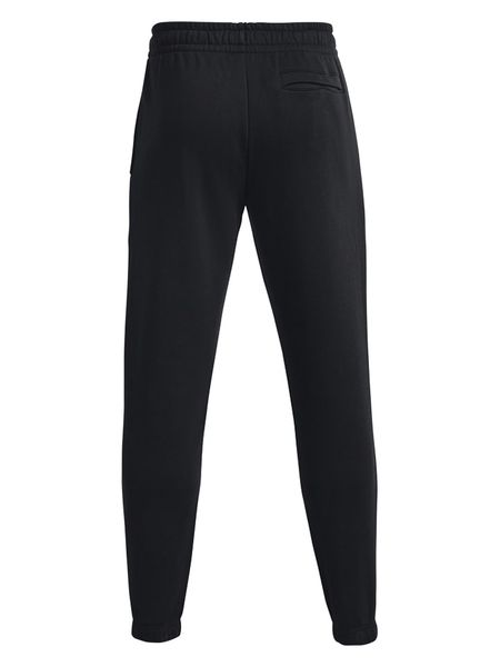 Under Armour Spodnie dresowe "Essential" w kolorze czarnym rozmiar: XL. Czarne spodnie treningowe długie Under Armour, xl, bez wzorów, z bawełny. Za 159.59 zł.