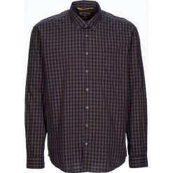Koszula "Jack" - Regular fit - w kolorze oliwkowo-fioletowym. Brązowe koszule Camel Active, m, bez wzorów, z bawełny, bez kołnierzyka, bez ramiączek. W wyprzedaży za 87.95 zł.