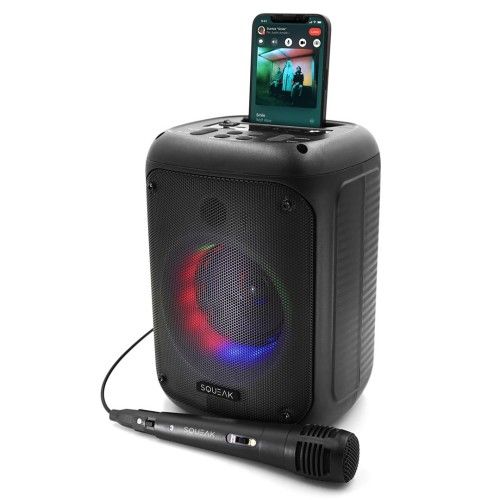 SQUEAK GŁOŚNIK KARAOKE BEATFLOW BT 5.0 + EDR SQ1005. Głośniki przenośne SQUEAK. Za 196.99 zł.