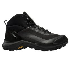 Buty trekkingowe męskie Grisport 14717A12TN Vibram. Czarne trekkingi Grisport, bez wzorów, bez zapięcia. Za 429.00 zł.