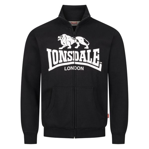 Bluza zapinana na zamek błyskawiczny Lonsdale Blencarn. Białe bluzy bez kaptura Lonsdale, l, bez wzorów, z bawełny, bez kaptura. Za 278.50 zł.