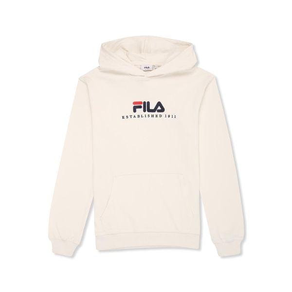 Bluza z kapturem Fila Valsera Regular Logo. Białe bluzy Fila, m, bez wzorów, z kapturem. Za 218.00 zł.
