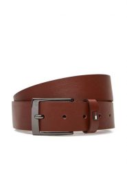 Tommy Hilfiger Pasek Męski Adan 3.5 Ext AM0AM13014 Brązowy. Brązowe paski Tommy Hilfiger, bez wzorów, ze skóry. Za 219.99 zł.