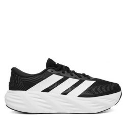 Buty do biegania adidas. Czarne buty do biegania Adidas, bez wzorów, bez zapięcia, do biegania. Za 199.99 zł.