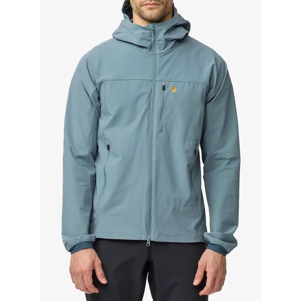 Kurtka softshell męska Fjallraven Bergtagen Stretch Jacket. Niebieskie kurtki Fjällräven, m, bez wzorów, z softshellu, bez kaptura. Za 1,132.99 zł.