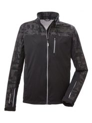 Killtec Kurtka softshellowa "KOS 31" w kolorze czarnym rozmiar: M. Czarne kurtki outdoor i hardshell KILLTEC, m, bez wzorów, bez kaptura. Za 168.06 zł.