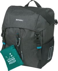 Torba Rowerowa Discovery 365D L 20 Liter 30 X 17 X 36 Cm - Czarna. Czarne torby na laptopa BASIL. Za 299.15 zł.