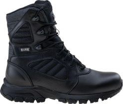 Buty bushcraft dla dorosłych Magnum Lynx 8.0. Czarne buty turystyczne MAGNUM, bez wzorów, z gumy, bez zapięcia, trekkingowe. Za 547.77 zł.