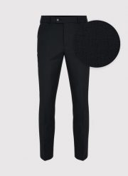 PAKO LORENTE – Czarne spodnie w kant męskie. Czarne eleganckie spodnie Pako Lorente, m, z wełny, eleganckie. Za 999.99 zł.