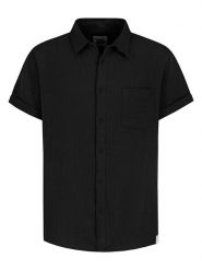 Sublevel Koszula w kolorze granatowym rozmiar: S. Czarne koszule Sublevel, s, bez wzorów, z bawełny, bez kołnierzyka, bez ramiączek. Za 104.99 zł.