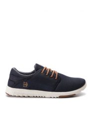 Etnies Sneakersy Scout 4101000419 Granatowy. Niebieskie buty sportowe casual Etnies, bez wzorów, z materiału, bez zapięcia. Za 229.99 zł.