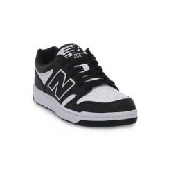 Buty do chodzenia męskie New Balance 480. Białe buty sportowe casual New Balance, bez wzorów, ze skóry, bez zapięcia. Za 399.00 zł.