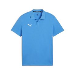 Polo Puma Teamgoal Casuals. Niebieskie koszulki polo Puma, m, bez wzorów, bez kołnierzyka, bez ramiączek. Za 200.00 zł.