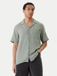 Quiksilver Koszula W126-QSMST-1009 Zielony Regular Fit. Zielone koszule Quiksilver, m, bez wzorów, z bawełny, bez kołnierzyka, bez ramiączek. Za 129.99 zł.